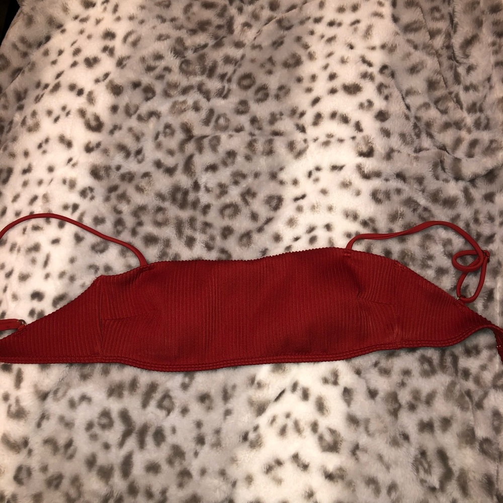 Hollister rust bikini top